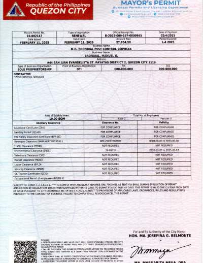 Business Permit 2025